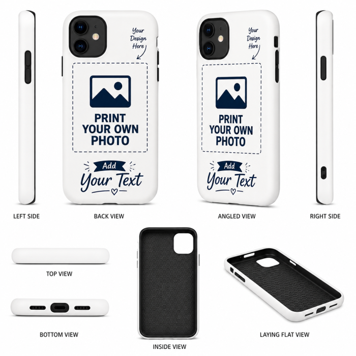 Personalized Phone Case - Custom Photo & Text Design | Durable Protection