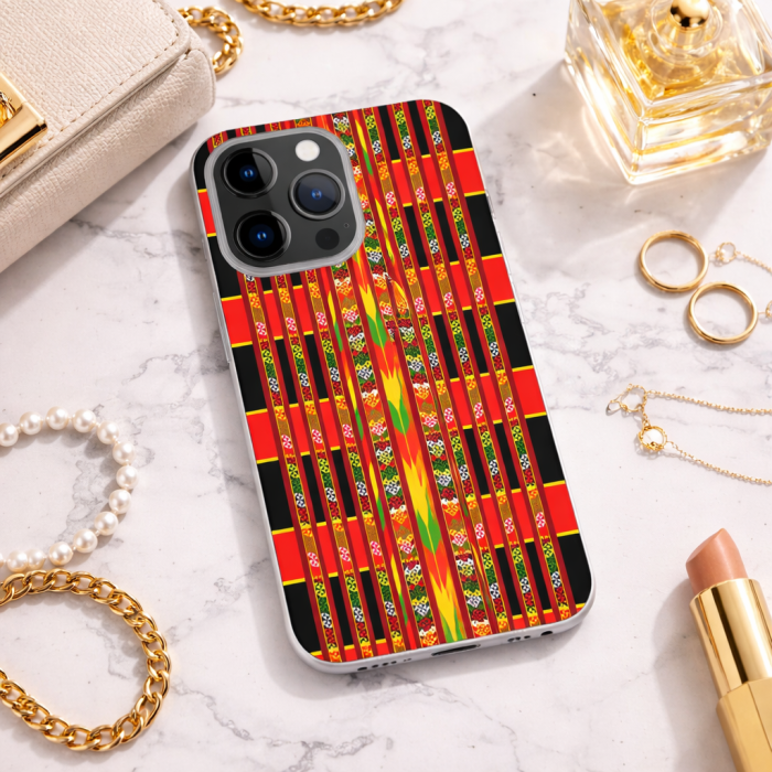 Vaiphei Puandum Traditional Mobile Cover