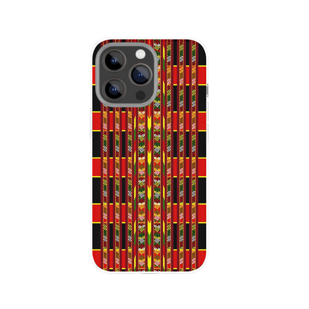 Vaiphei Puandum Traditional Mobile Cover