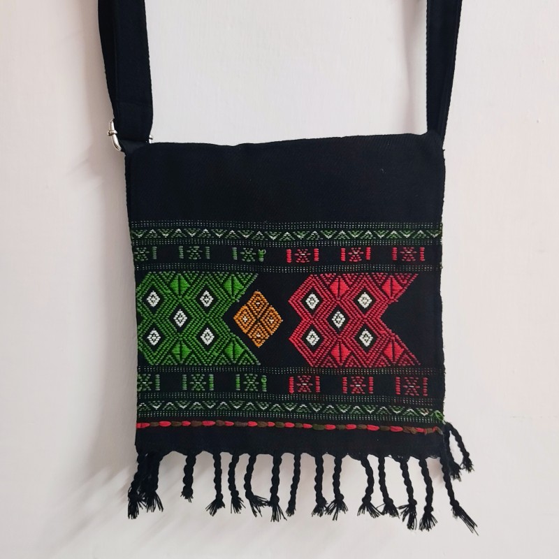 Black Saipikhup Jem Traditional  Bag