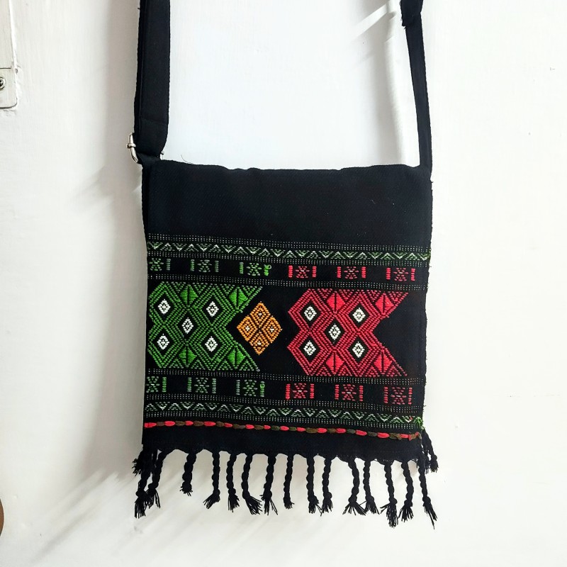 Black Saipikhup Jem Traditional  Bag