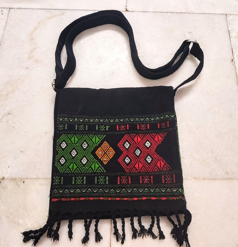 Black Saipikhup Jem Traditional  Bag