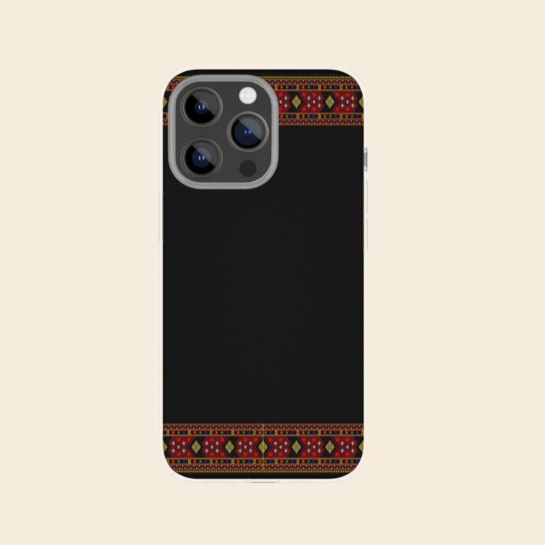 Black Saipikhup Customised Mobile Cover Case