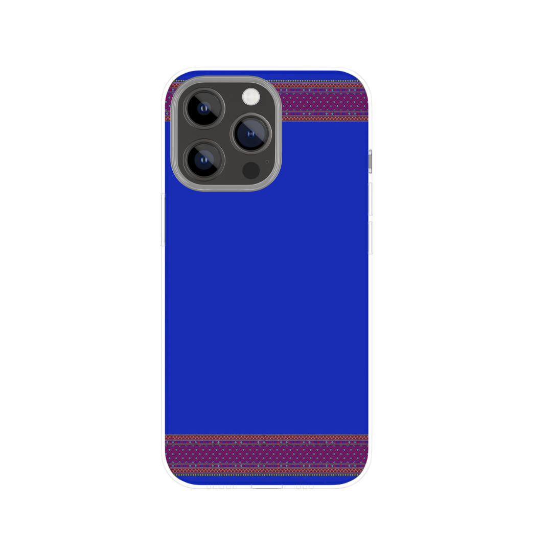 Blue Saipikhup Traditional Design Mobile Case